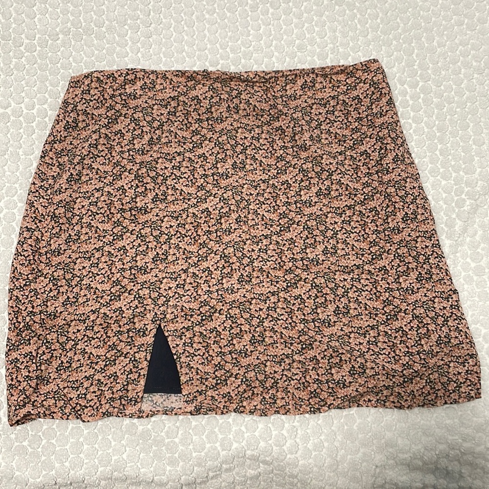 Floral Pink Skirt